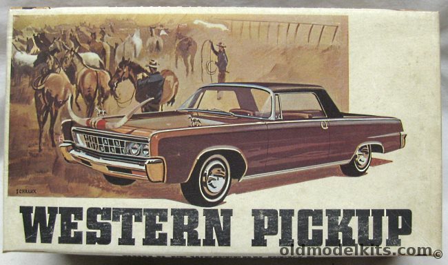 AMT 1/25 Chrysler Imperial Western Pickup Truck, T148-150 plastic model kit